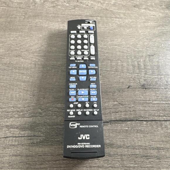 JVC RM-SDR049U DV HDD DVD RECORDER REMOTE CONTROL GENUINE OEM - Picture 1 of 5